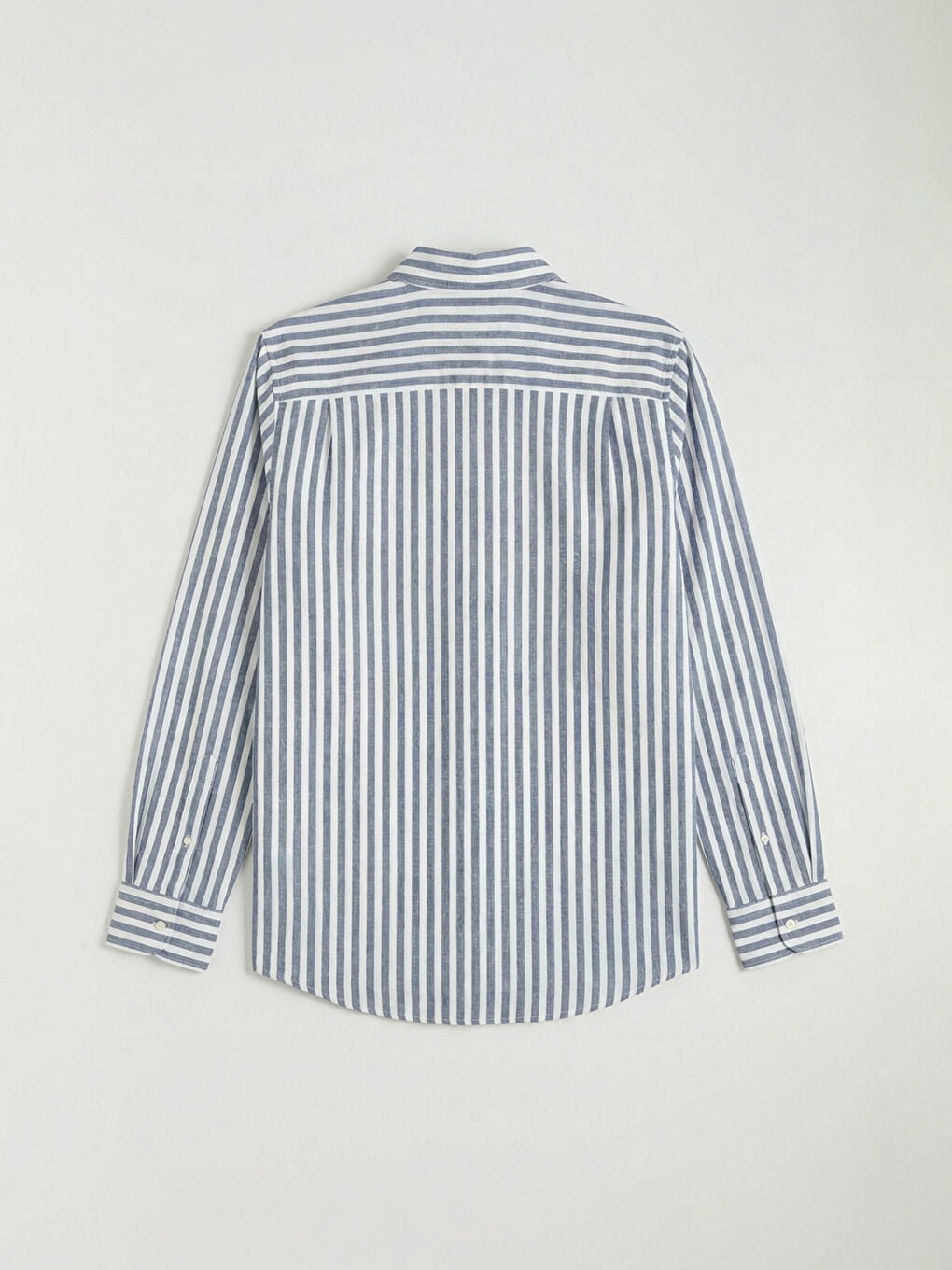 Мужчины Синий Рубашка-5