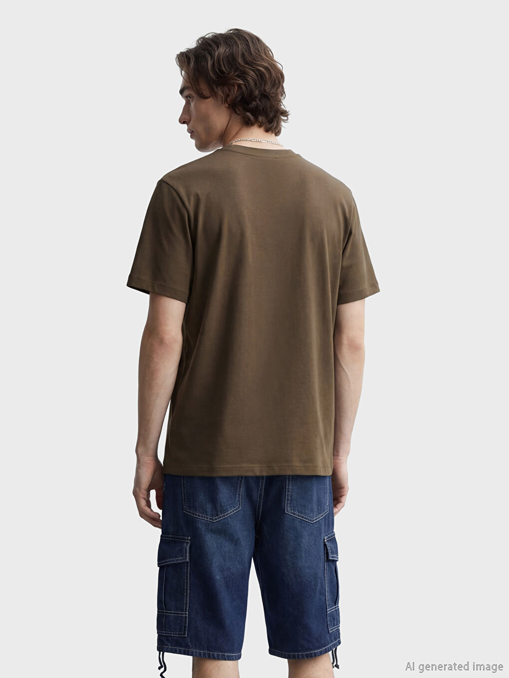 Crew Neck Men's T-Shirt-2