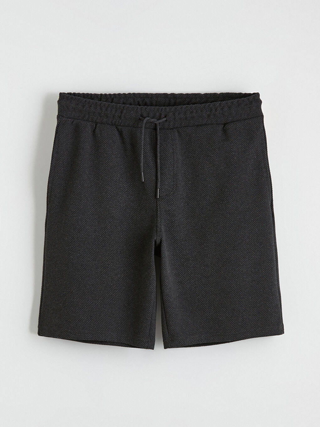 Antrasit Standart Kalıp Erkek Şort-4