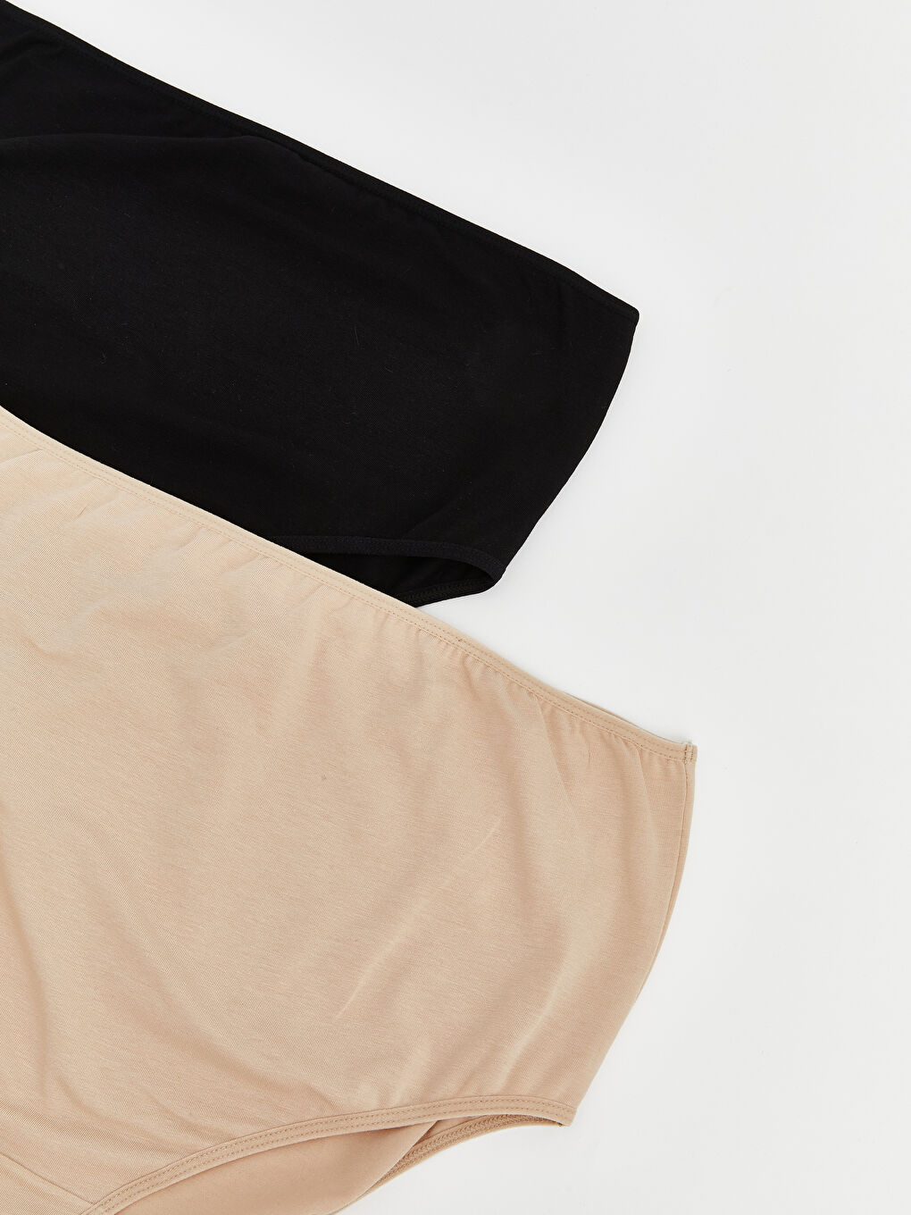 Pembe Yüksek Bel Hamile Külot 2'li-4