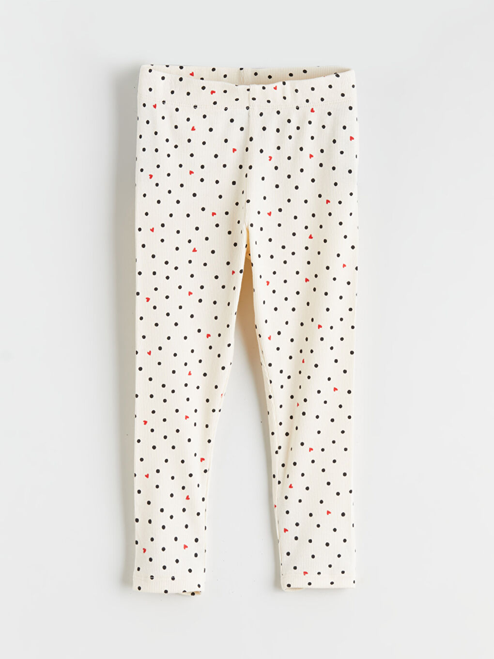 Girl ECRU Leggings-3