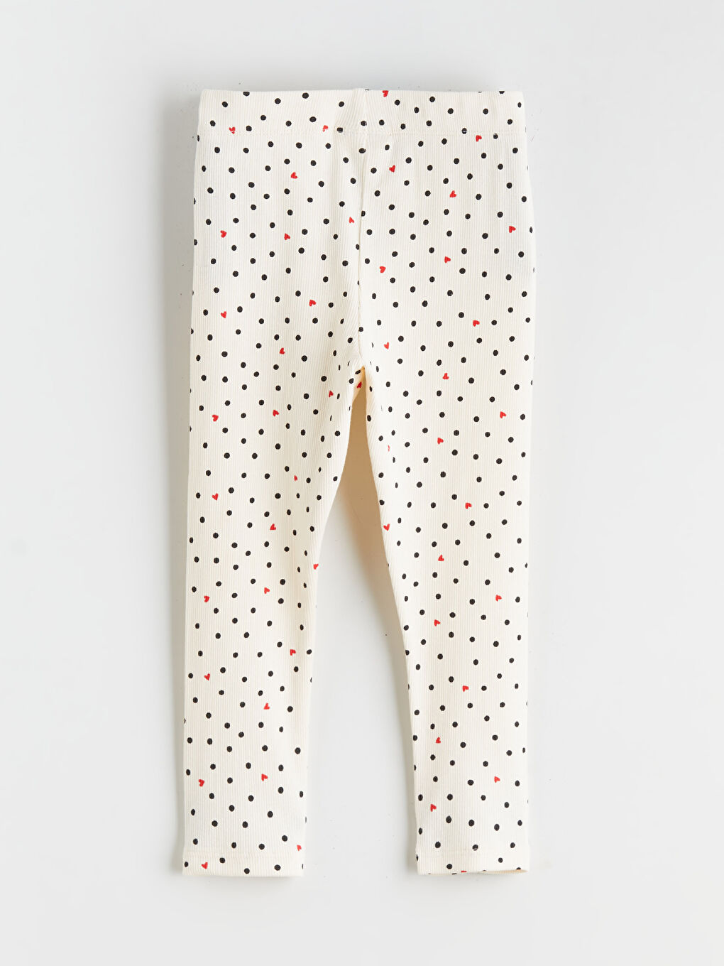 Girl ECRU Leggings-4