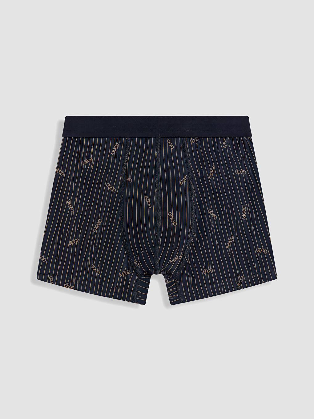 Man Navy Boxer Briefs-4