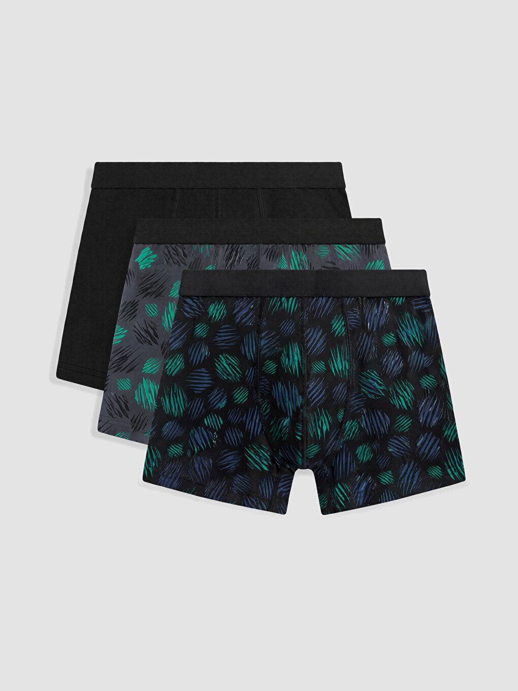 Man Black Boxer Briefs
