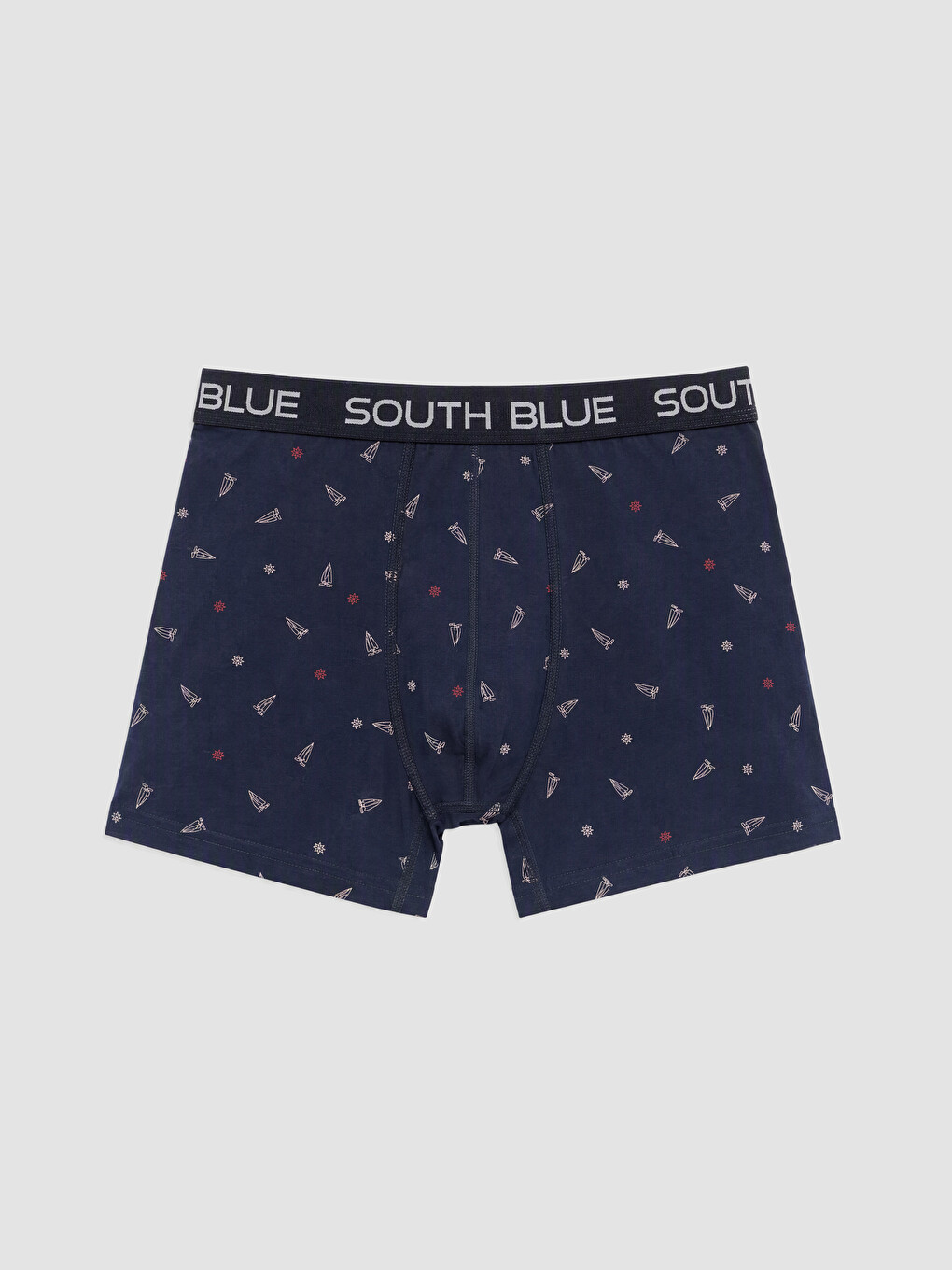 Man Navy Boxer Briefs-2