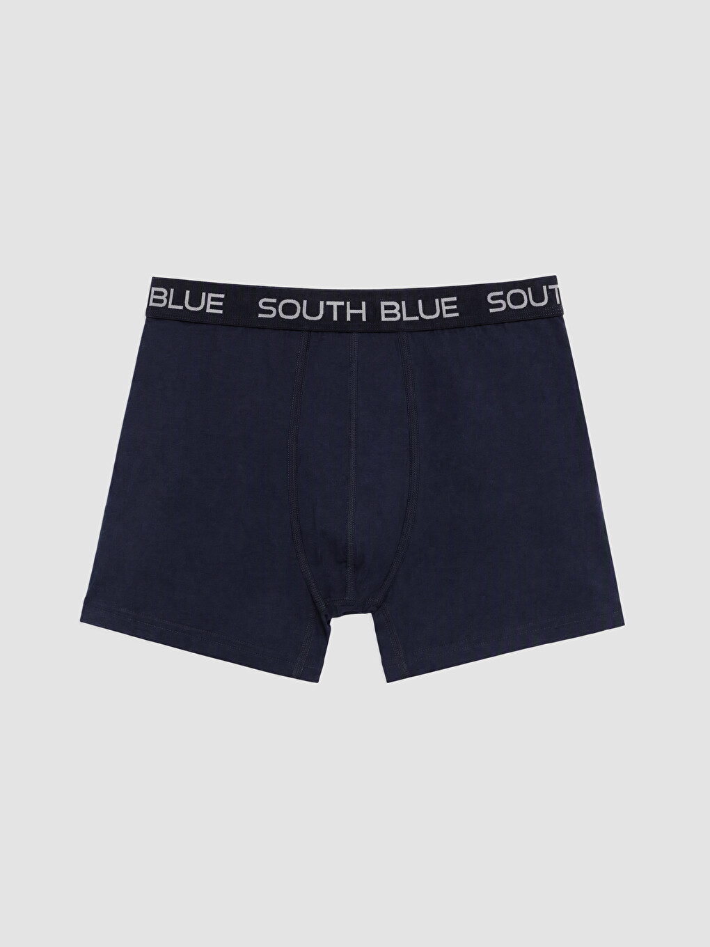 Man Navy Boxer Briefs-3