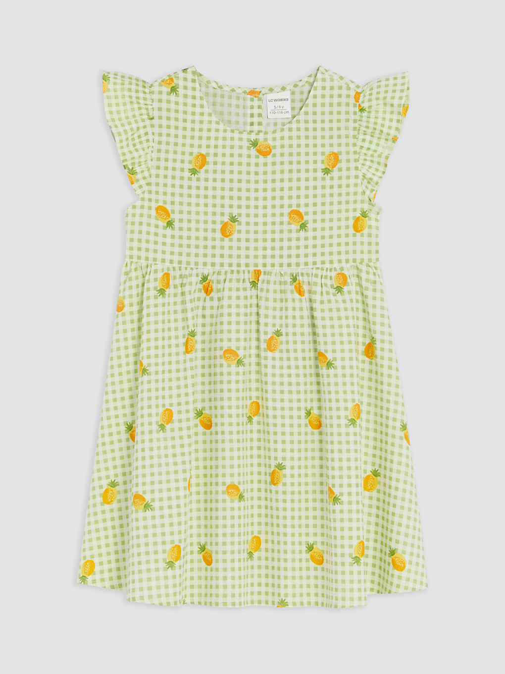 Mädchen Grün Kleid