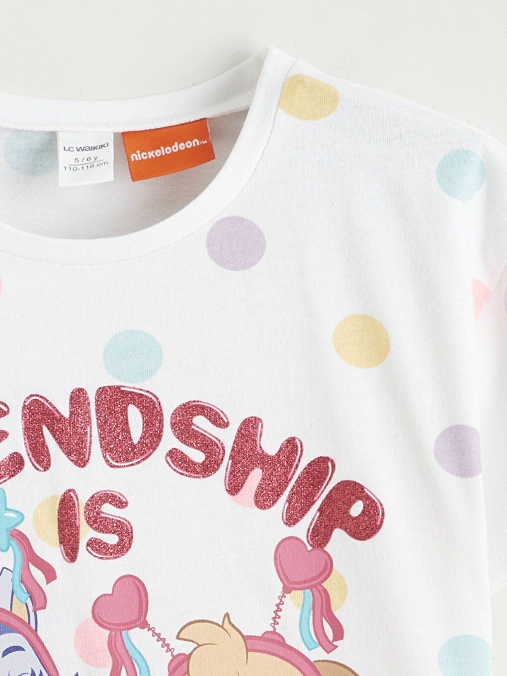 Девочки экрю Футболка-2