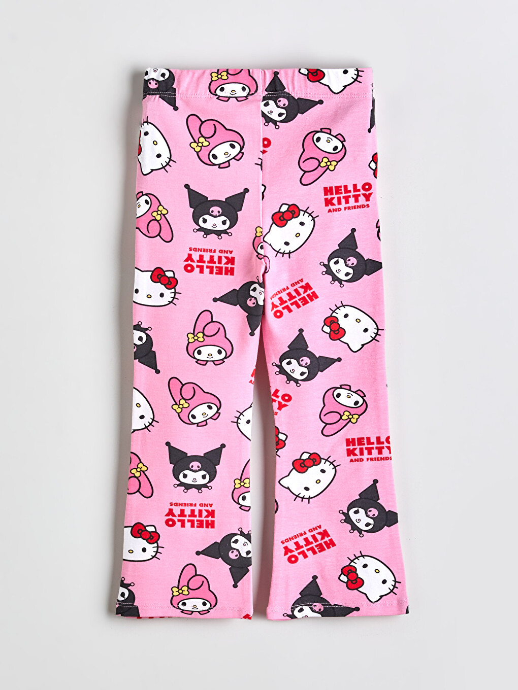Kuromi Print Wide-leg Girls' Leggings-4