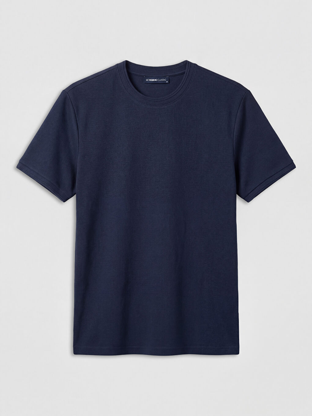 Мужская футболка с круглым вырезом