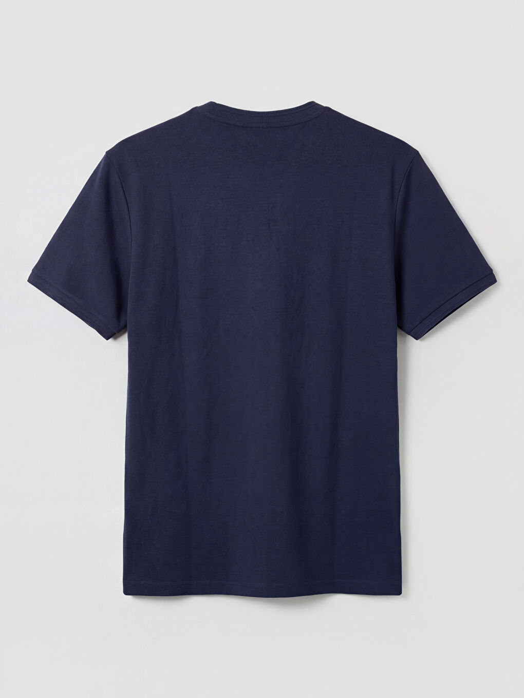 Мужская футболка с круглым вырезом-1