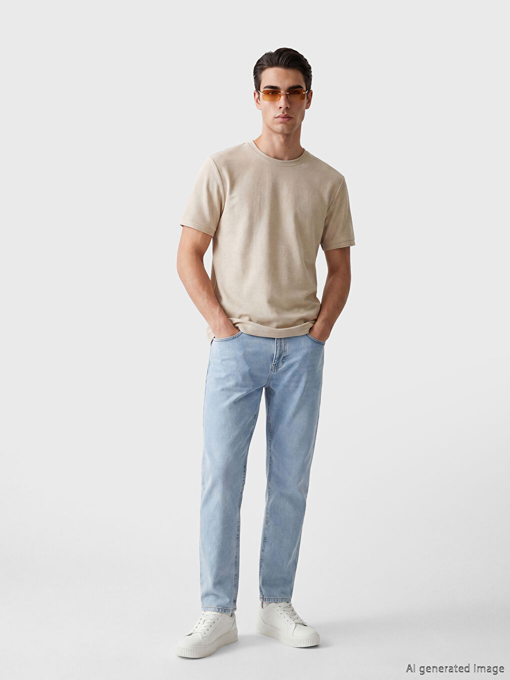 Crew Neck Men's T-Shirt-1