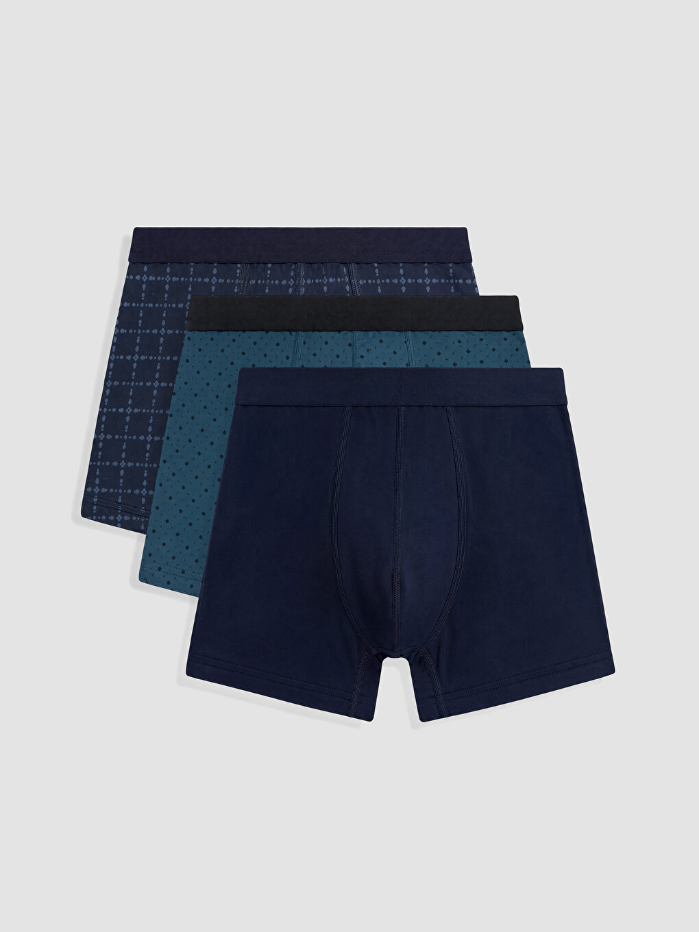 Man Navy Boxer Briefs