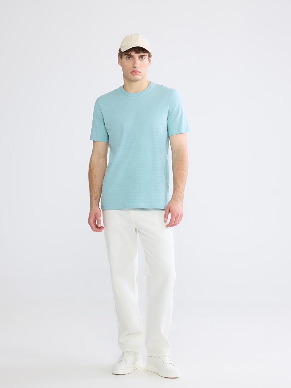 Crew Neck Men's T-Shirt-1