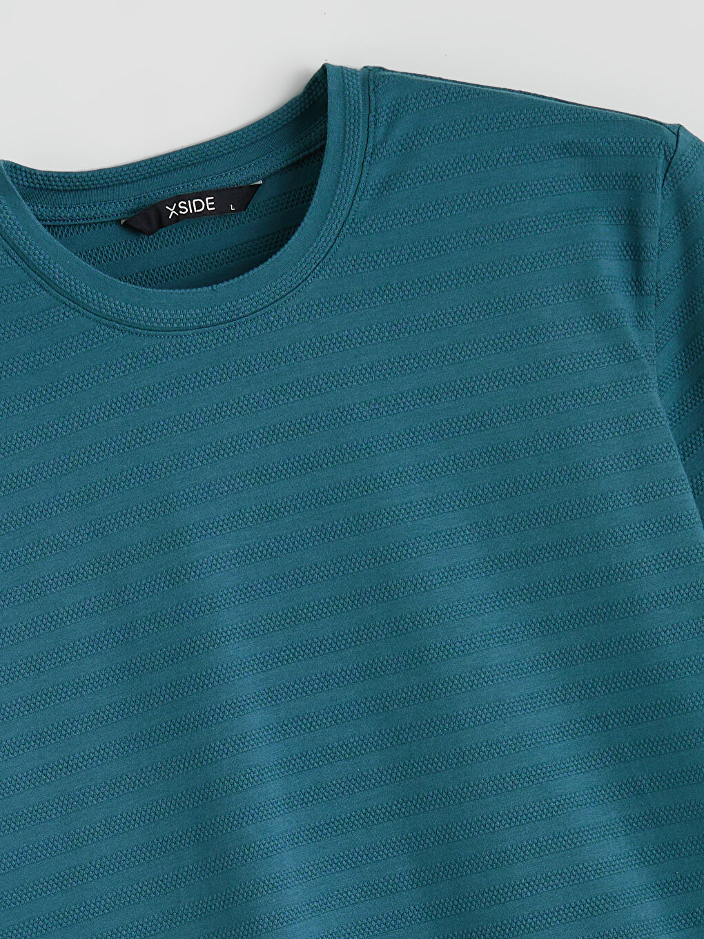 تيشيرت ياقة دائرية للرجال-5