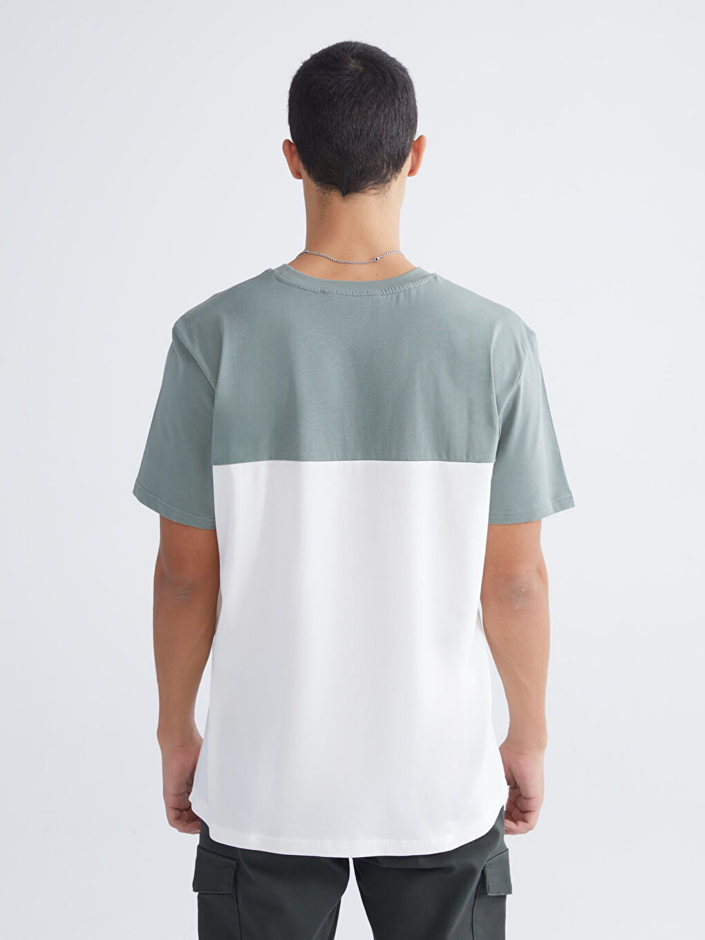 Man GREEN T-Shirt-3
