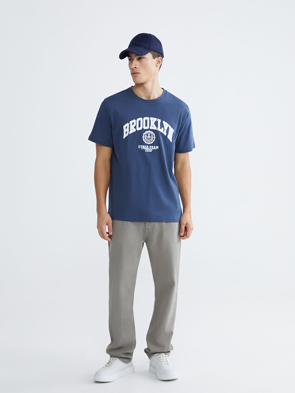 Man INDIGO T-Shirt-1