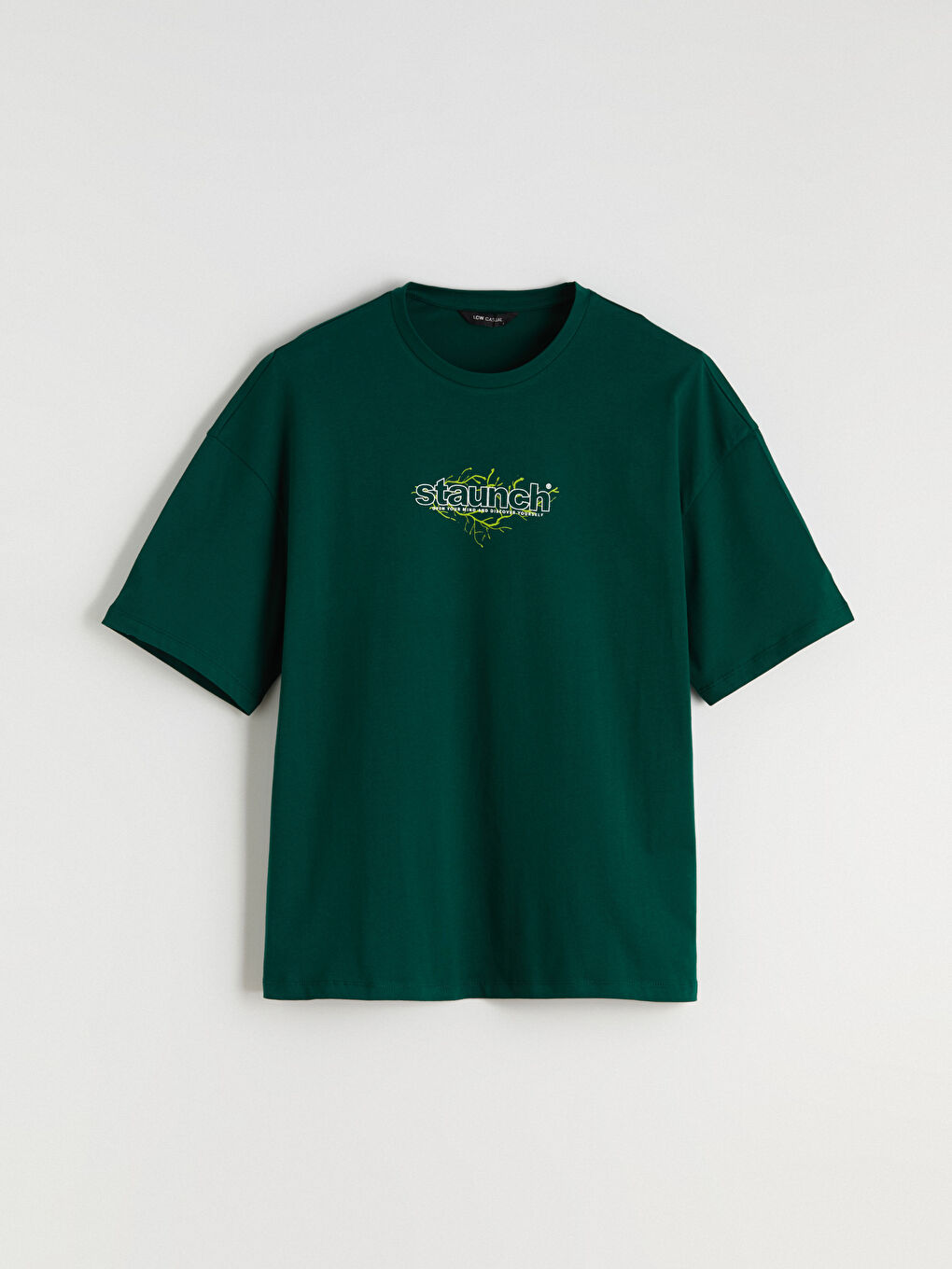 تيشيرت رجالي برقبة دائرية مطبوع من قماش جيرسي-4