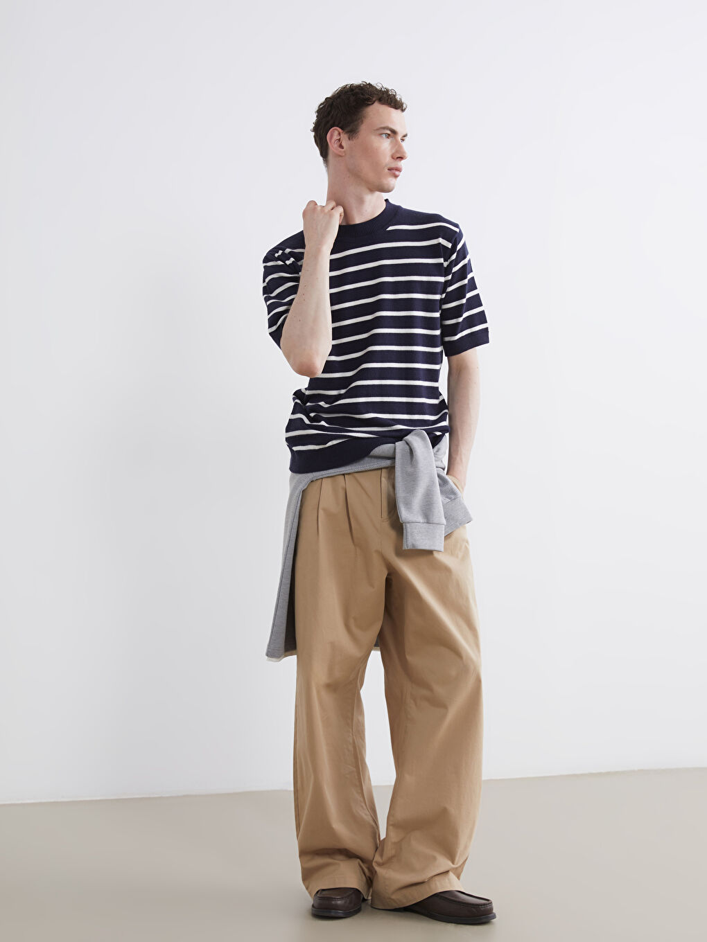 سترة أزرق رجال-1