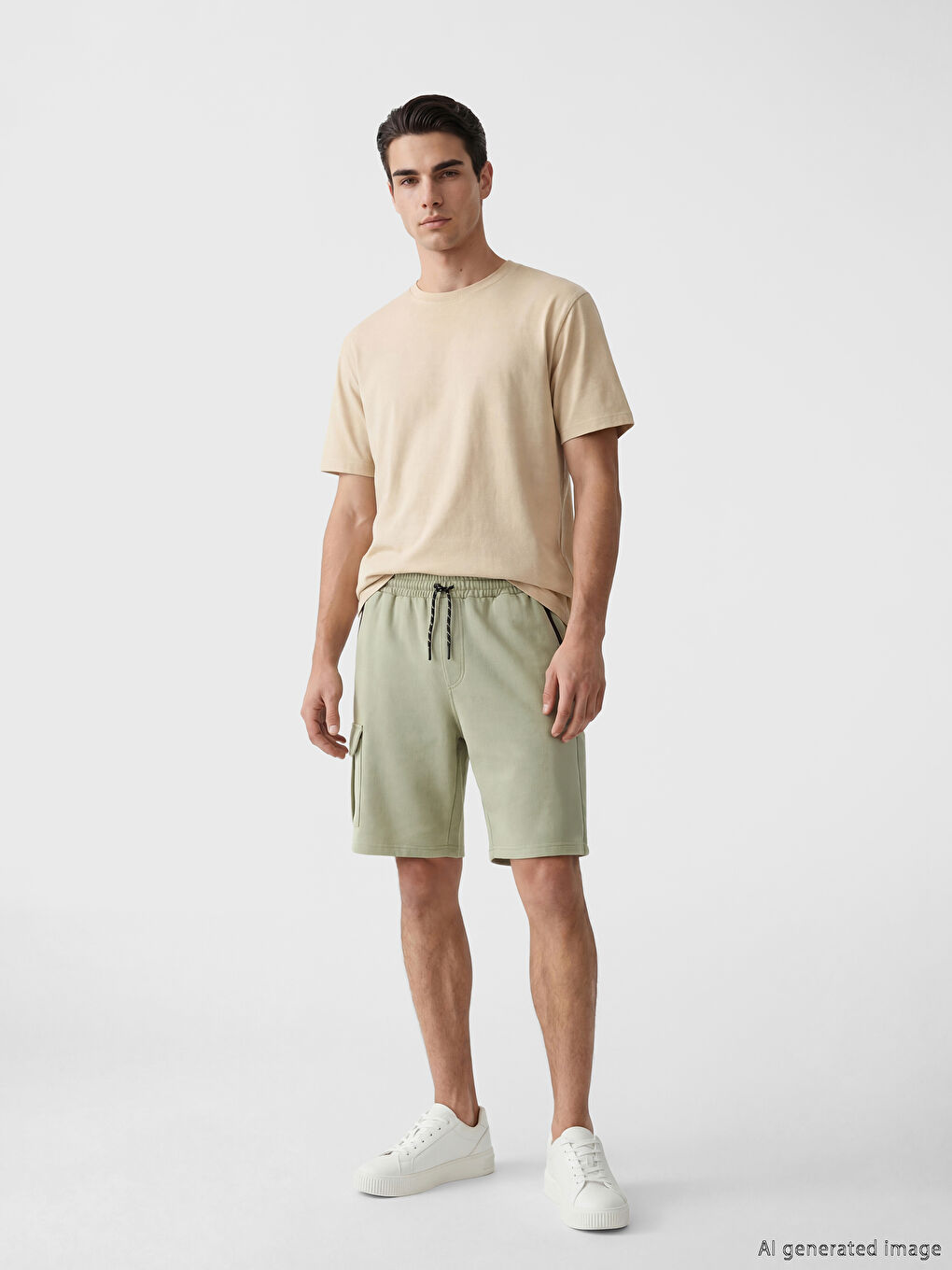 شورت للرجال بقصة عادية-1