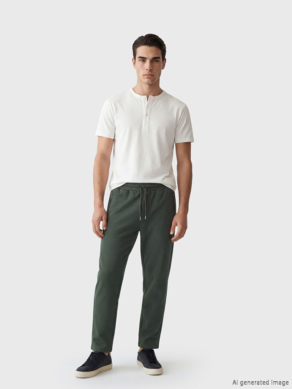 بنطال رياضي رجال بخيط شد في الخصر