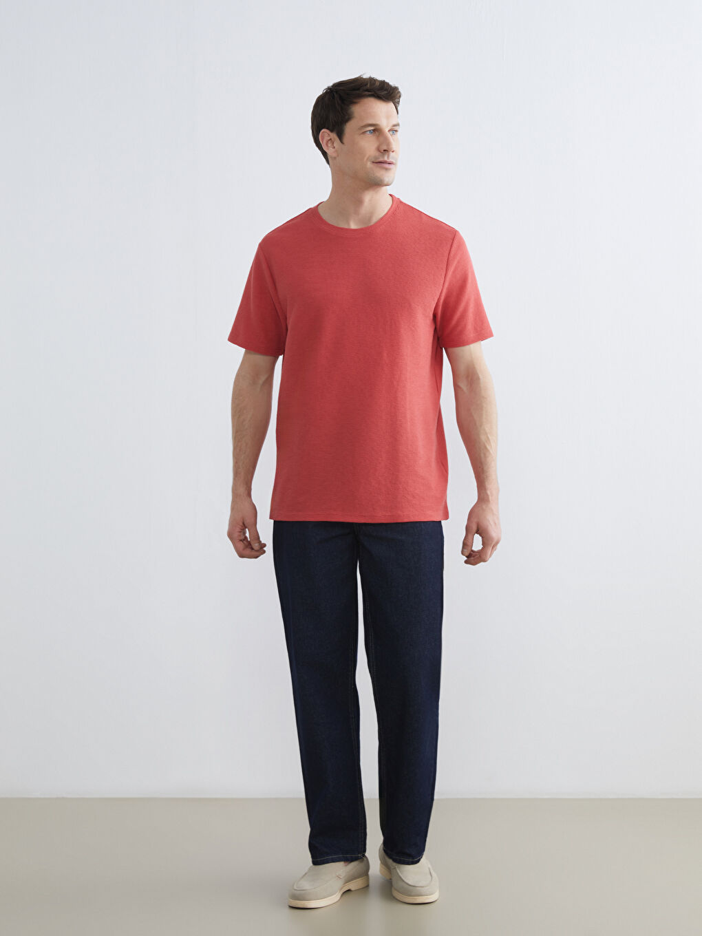 Men's Crew Neck T-shirt-1