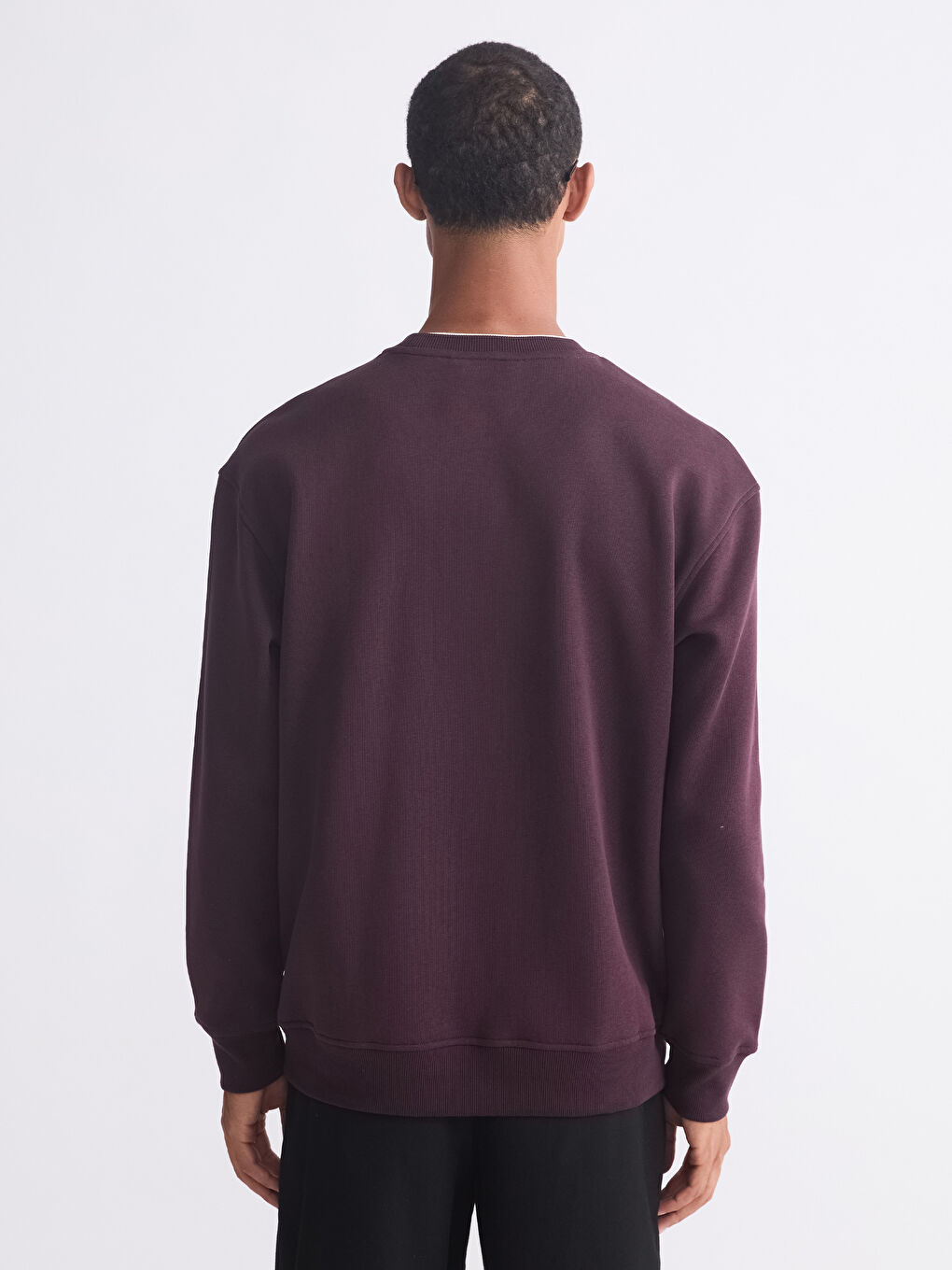 كنزة رياضية أرجواني رجل-3