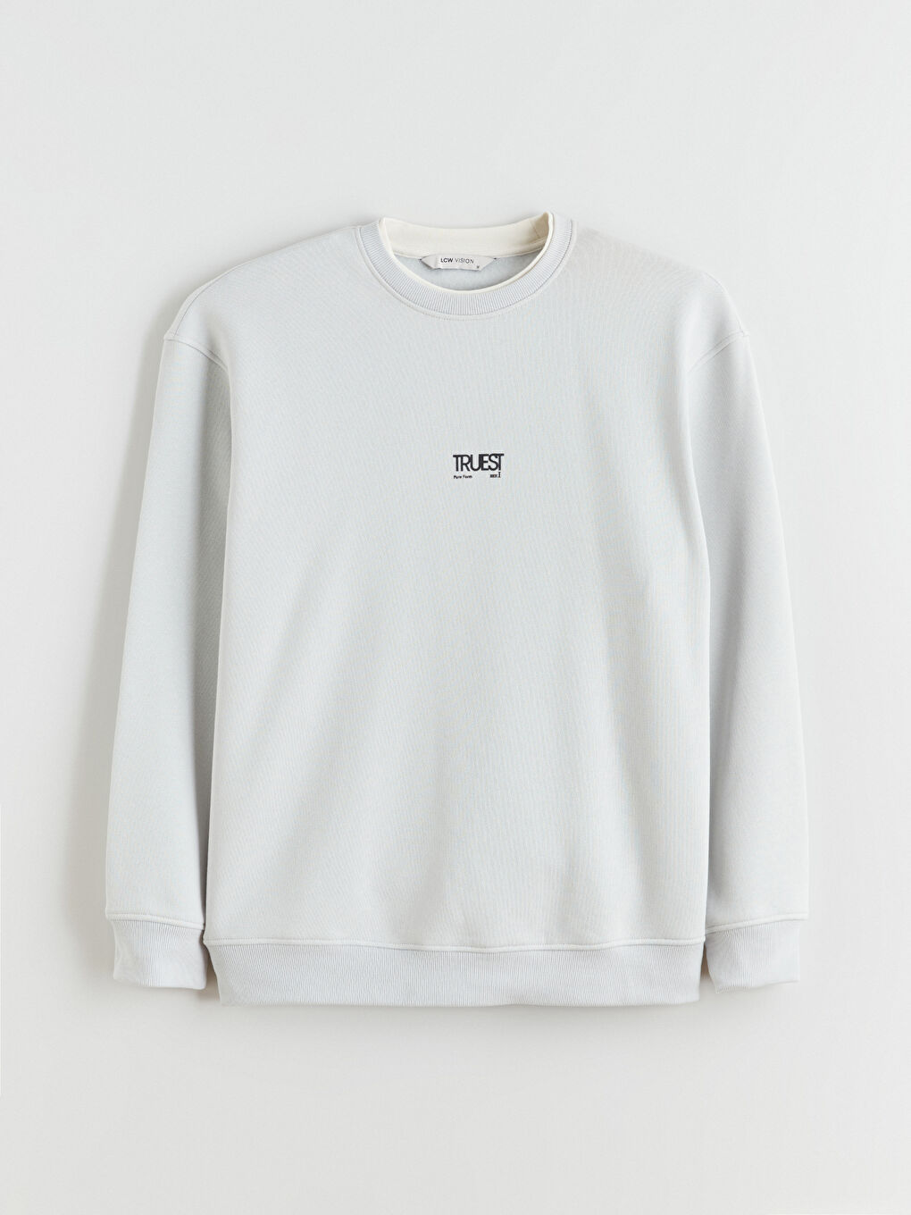 მამაკაცები რუხი თბილი ზედა-4