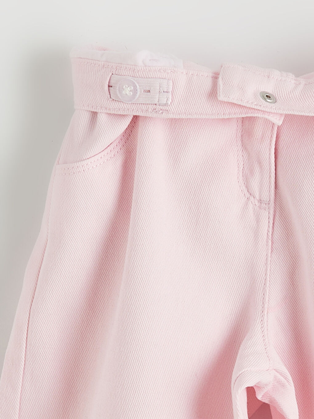 Девочки Розовый Брюки-1