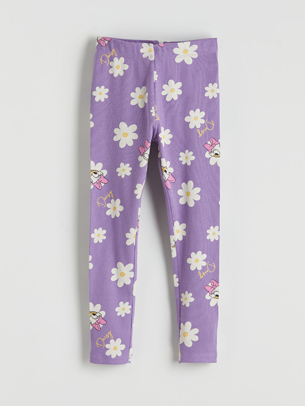 Daisy Duck Printed Girls' T-Shirt and Leggings-3