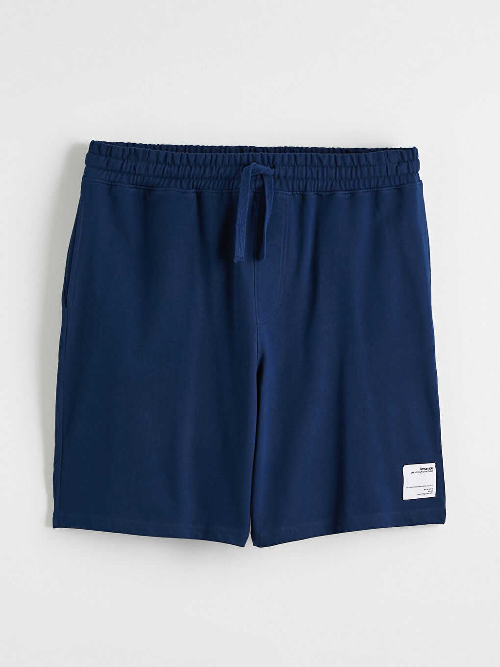 Lacivert Standart Kalıp Erkek Şort-4