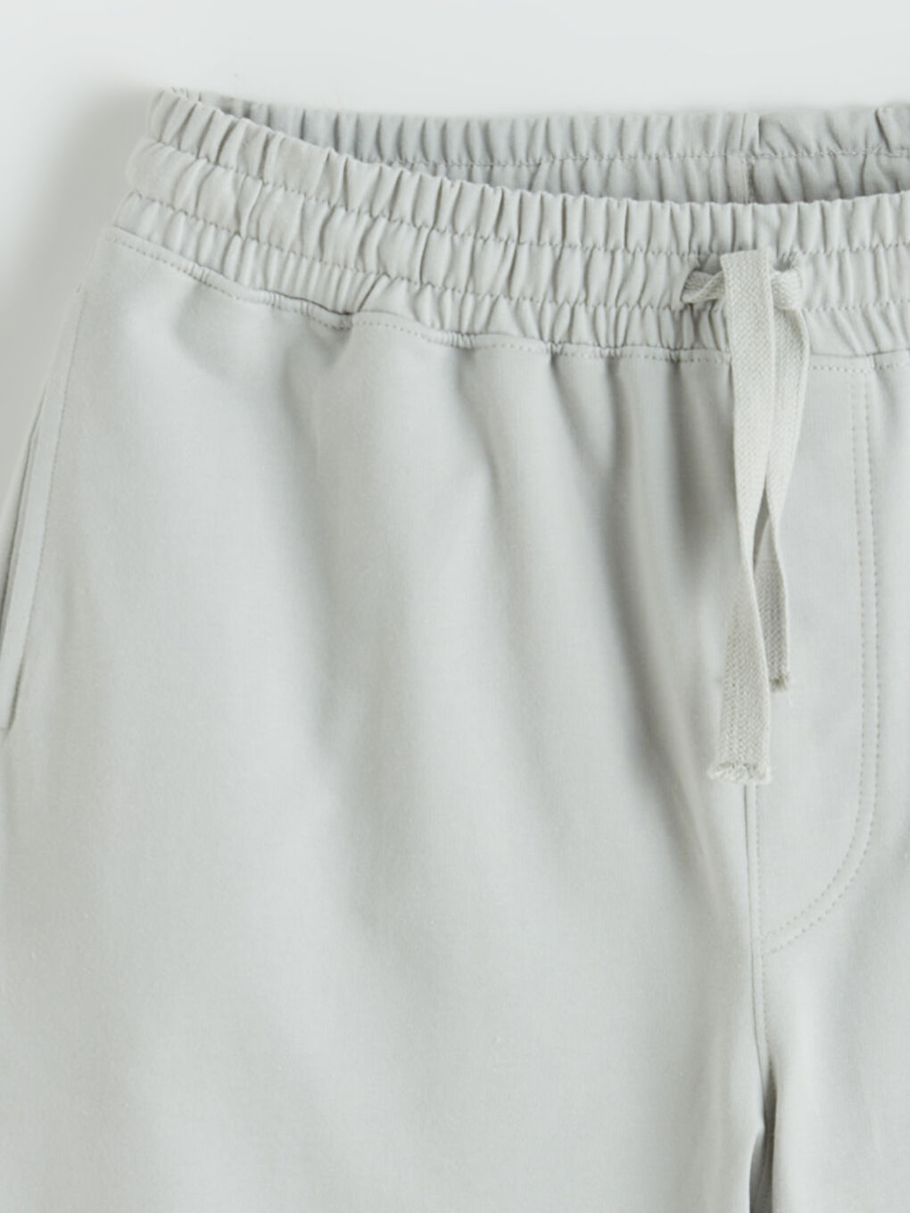 Gri Standart Kalıp Erkek Şort-5