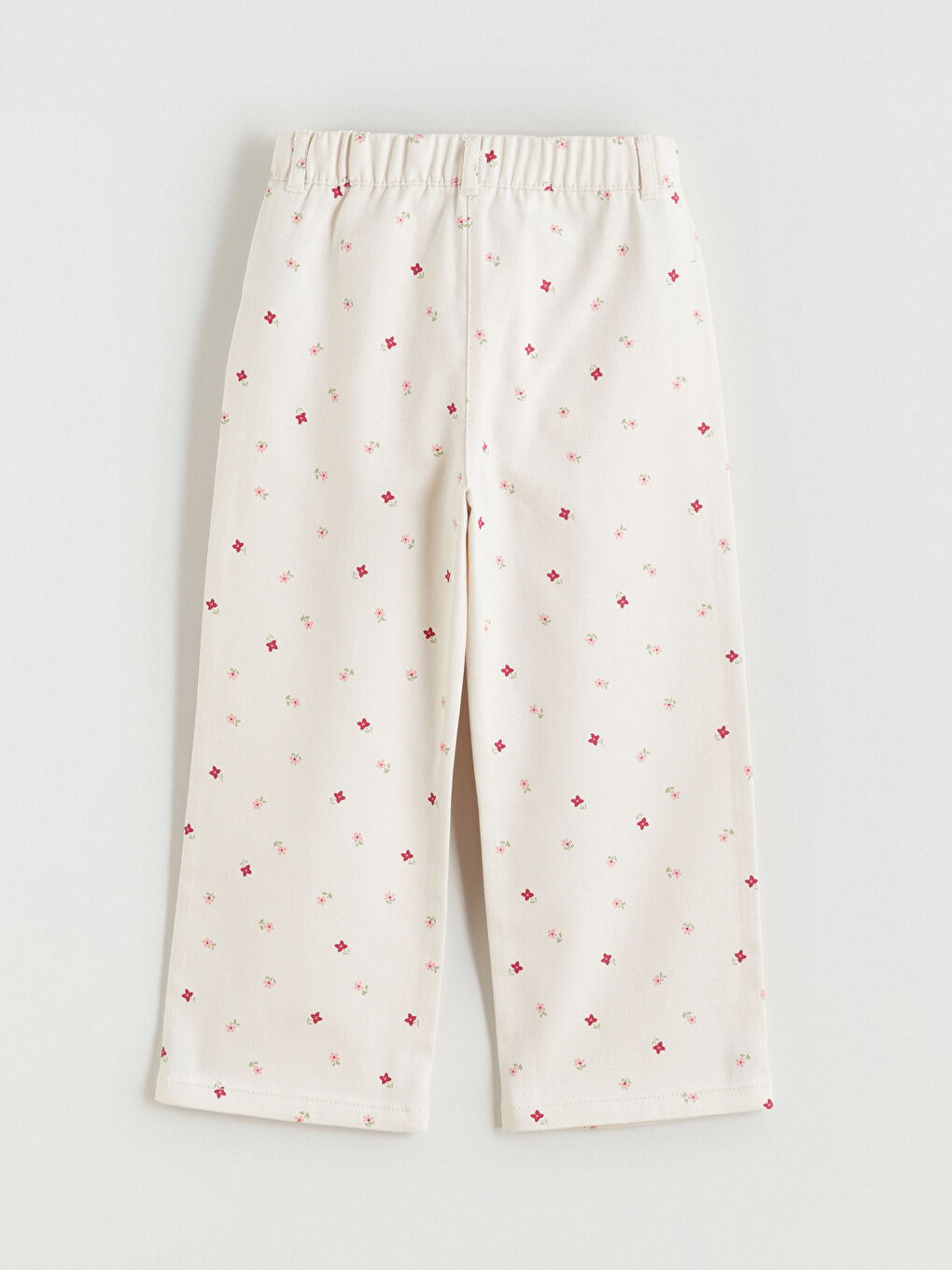 Beli Ayarlanabilir Lastikli Kız Çocuk Pantolon-3