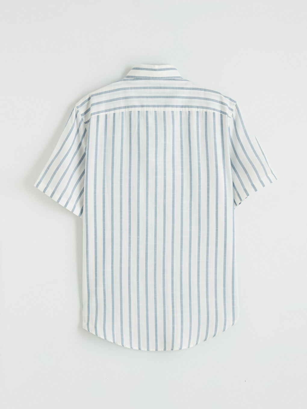 Regular Fit Striped Dobby Men's Shirt-6