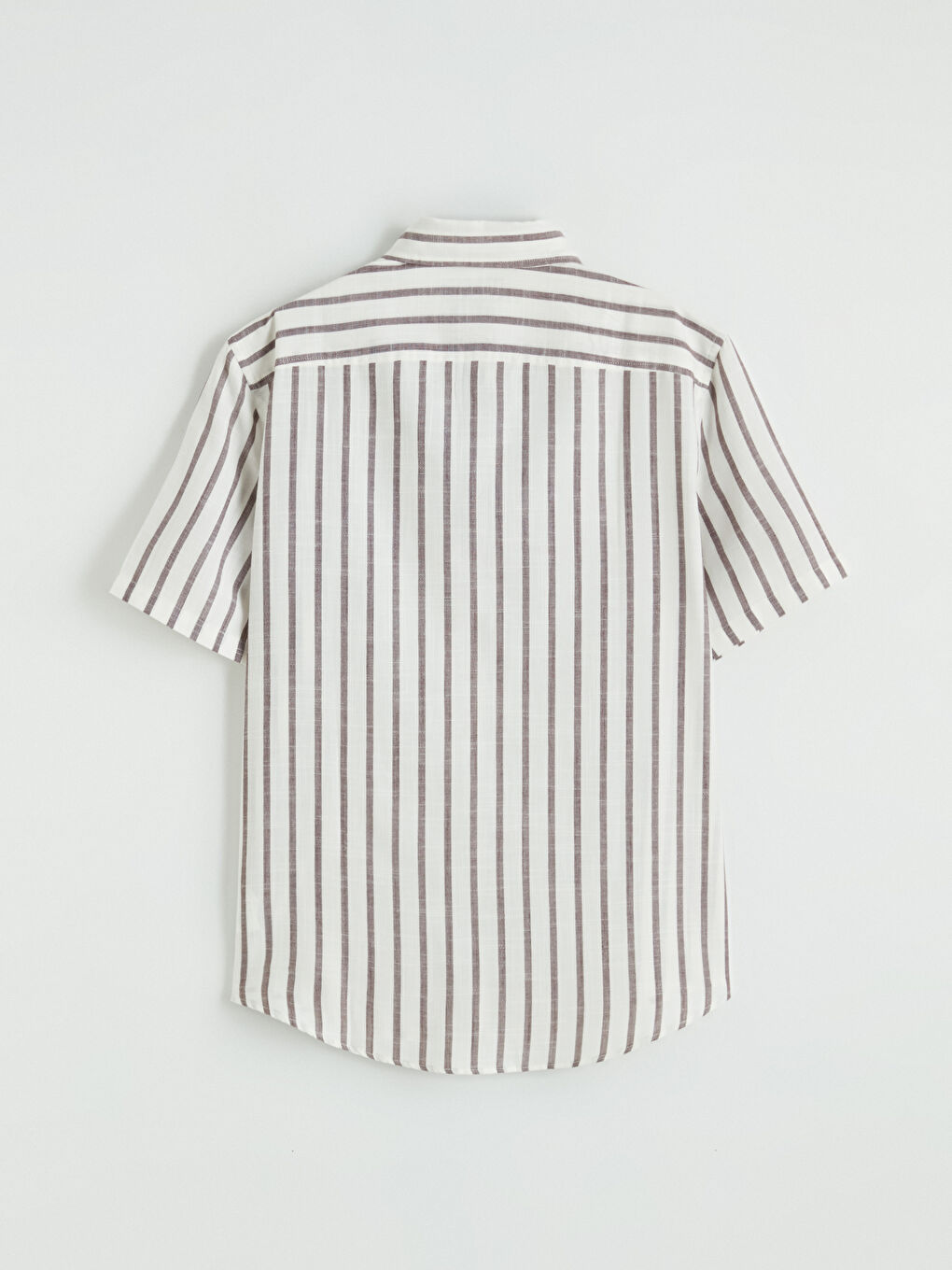 Regular Fit Striped Dobby Men's Shirt-6