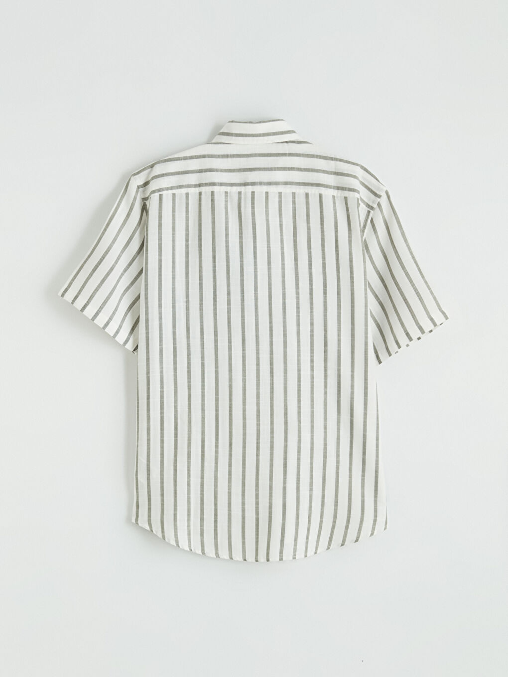 Regular Fit Striped Dobby Men's Shirt-6