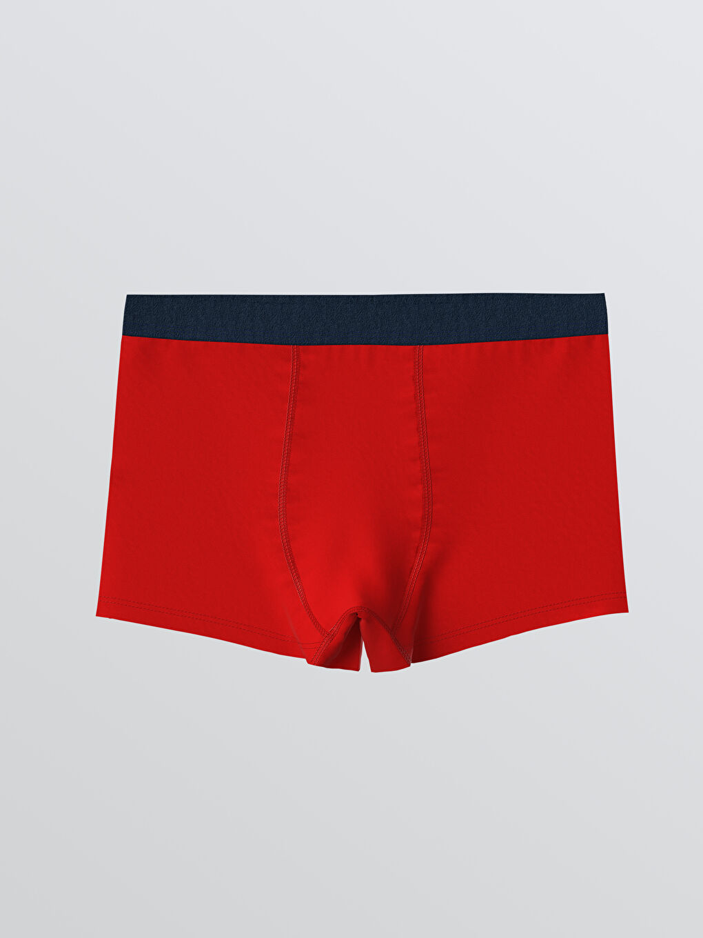Kırmızı Beli Lastikli Erkek Çocuk Boxer