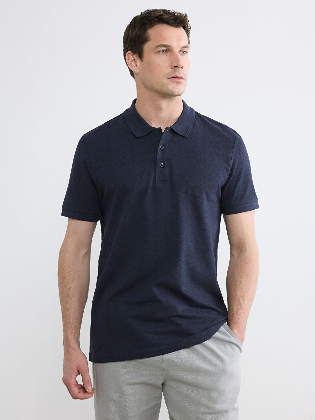 Man NAVY T-Shirt