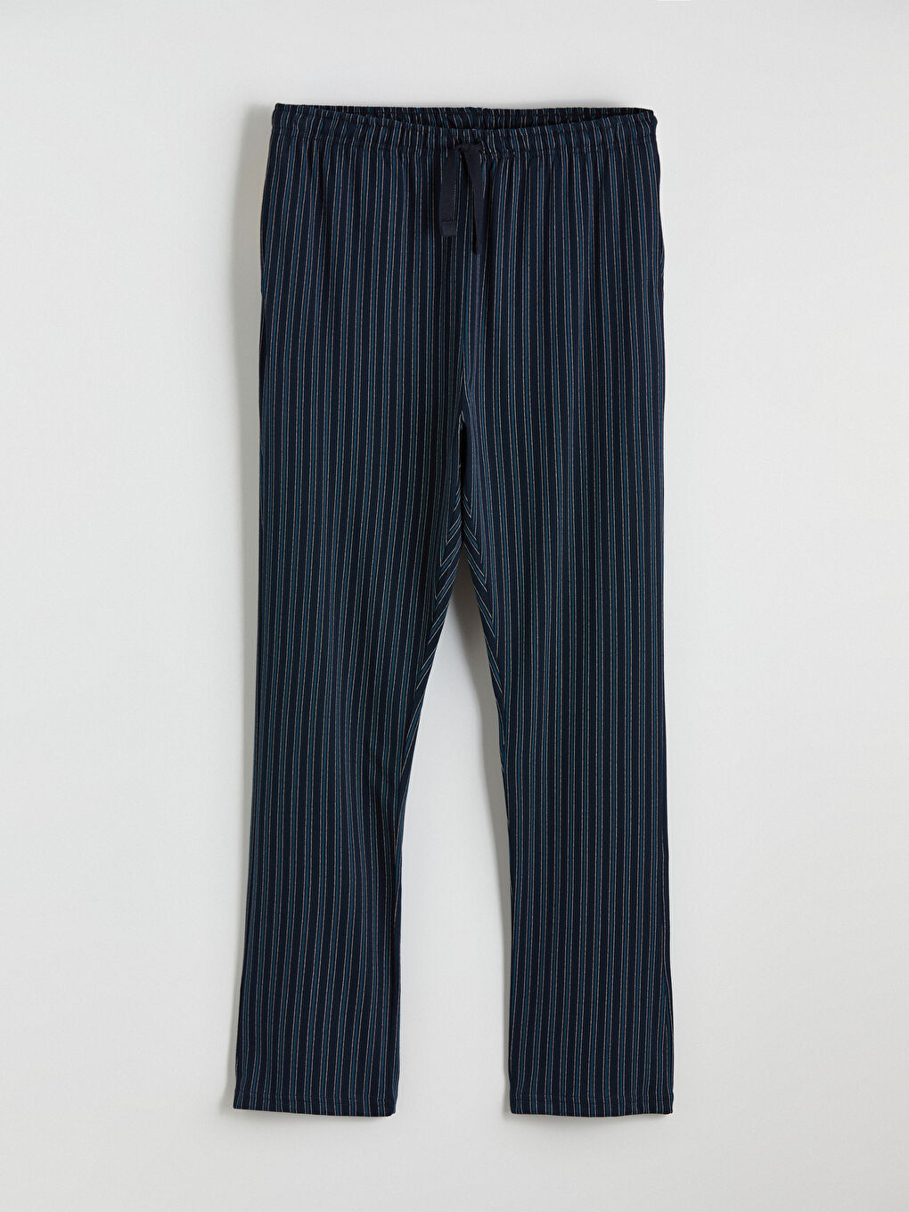 Petrol Standart Kalıp Erkek Pijama Takımı-4