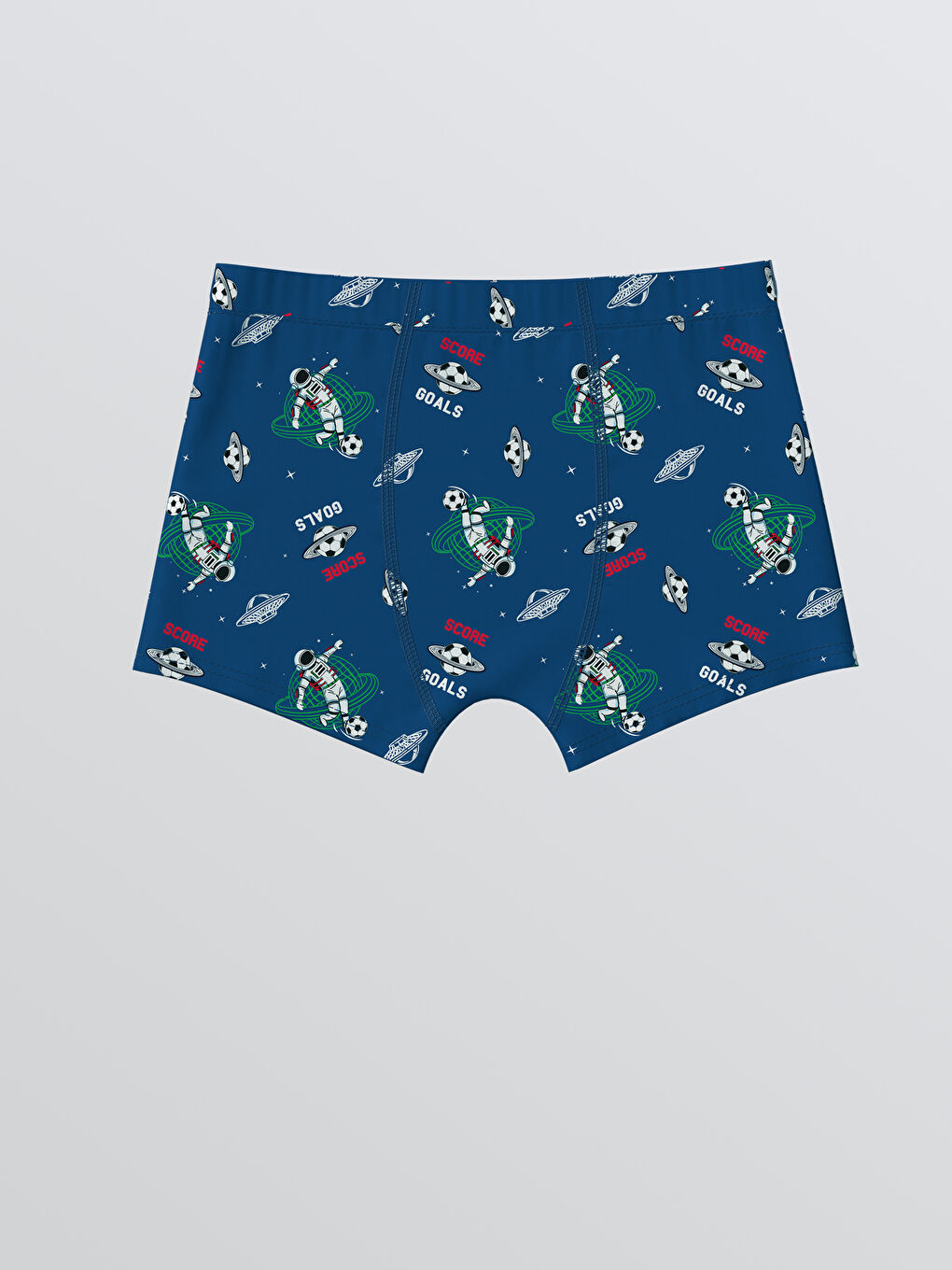 Boy NAVY Boxer Trunks-1