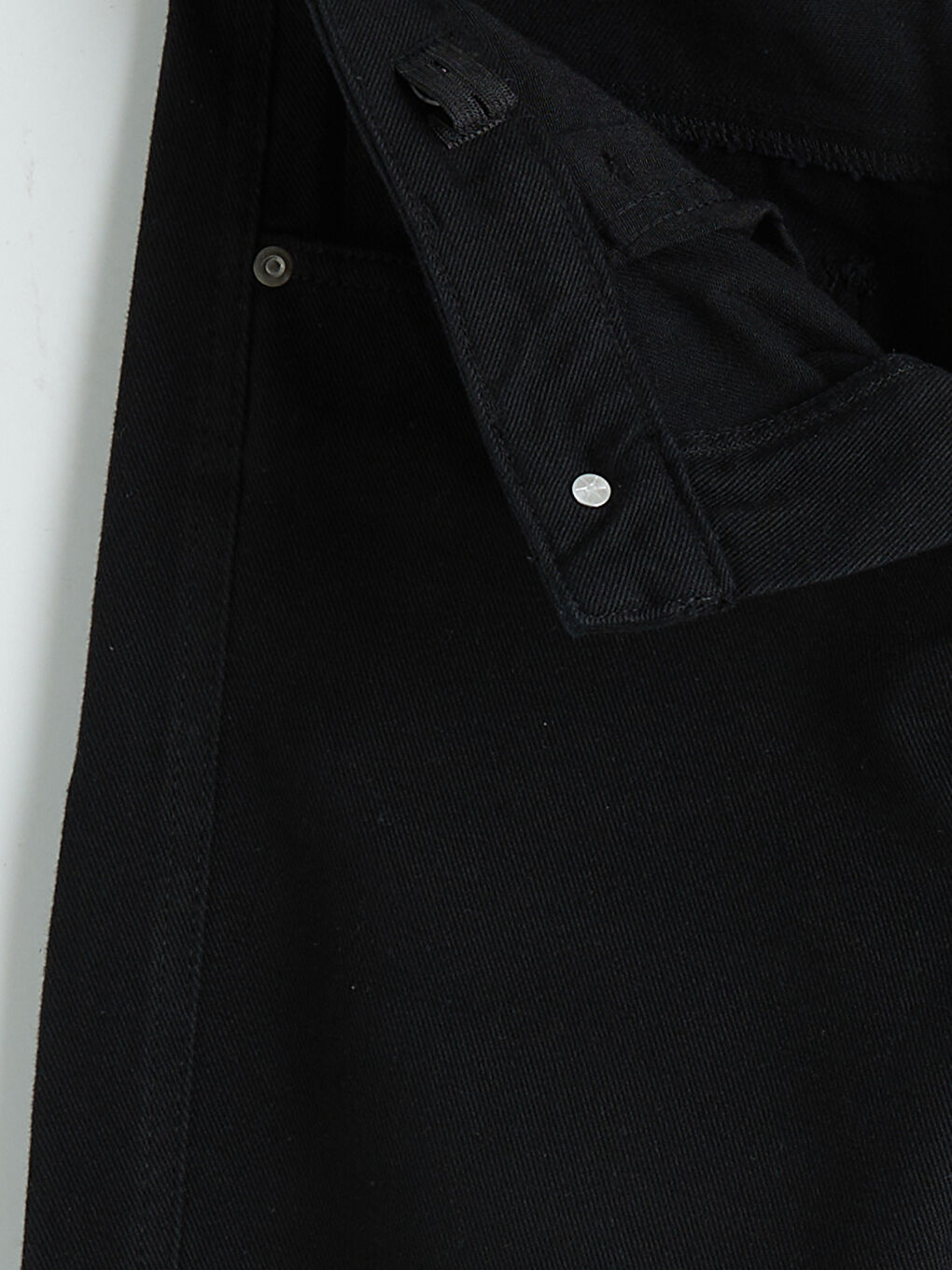 Siyah Wideleg Kız Çocuk Pantolon-3