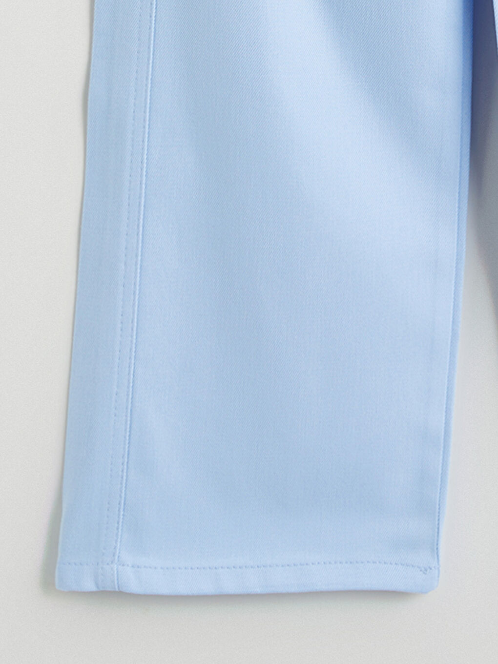 Lila Wideleg Kız Çocuk Pantolon-1