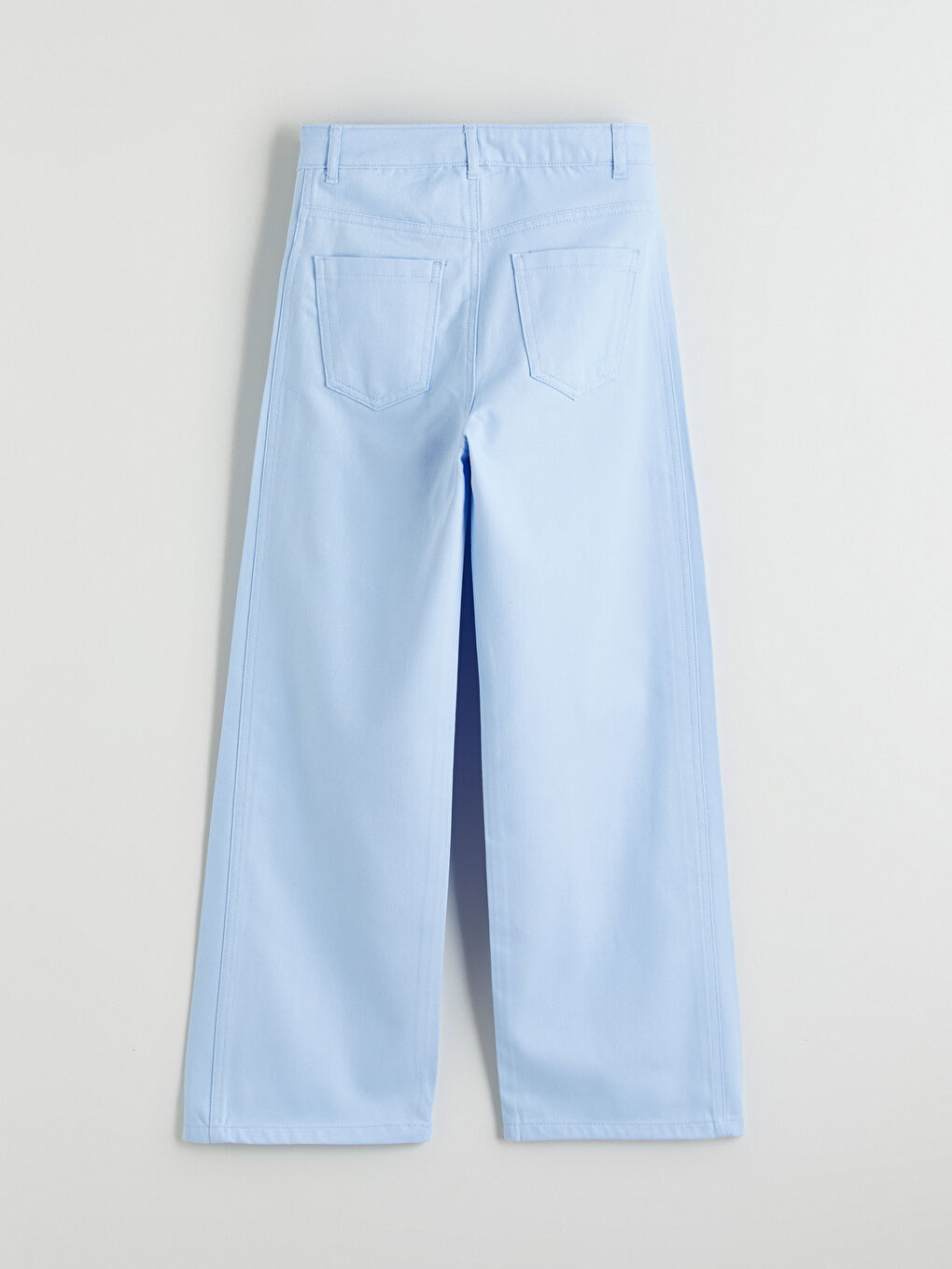 Lila Wideleg Kız Çocuk Pantolon-2