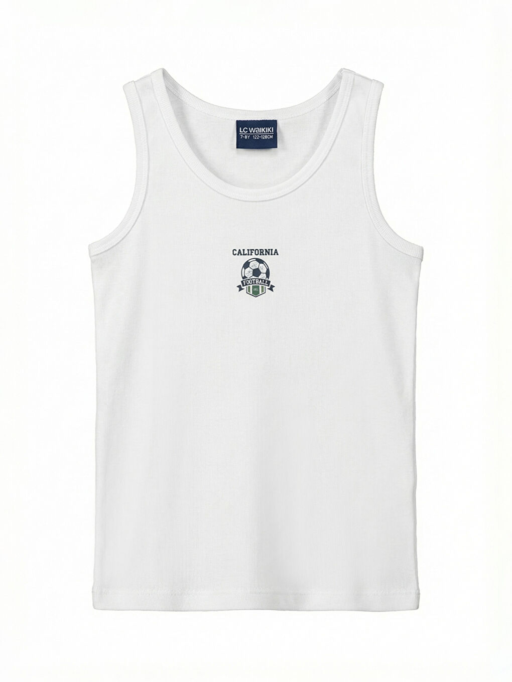 Boy WHITE Vest-1