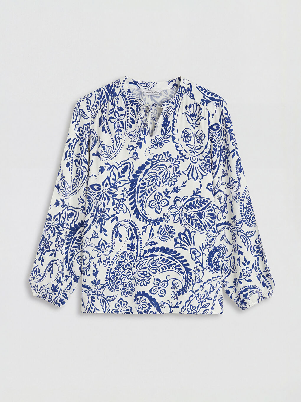 Hakim Yaka Desenli Bluz	