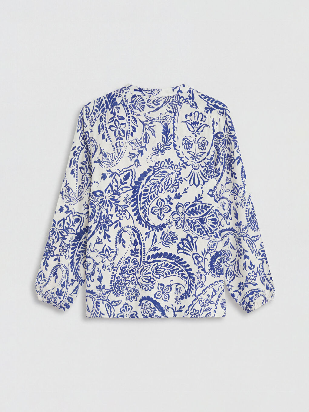 Hakim Yaka Desenli Bluz	-1