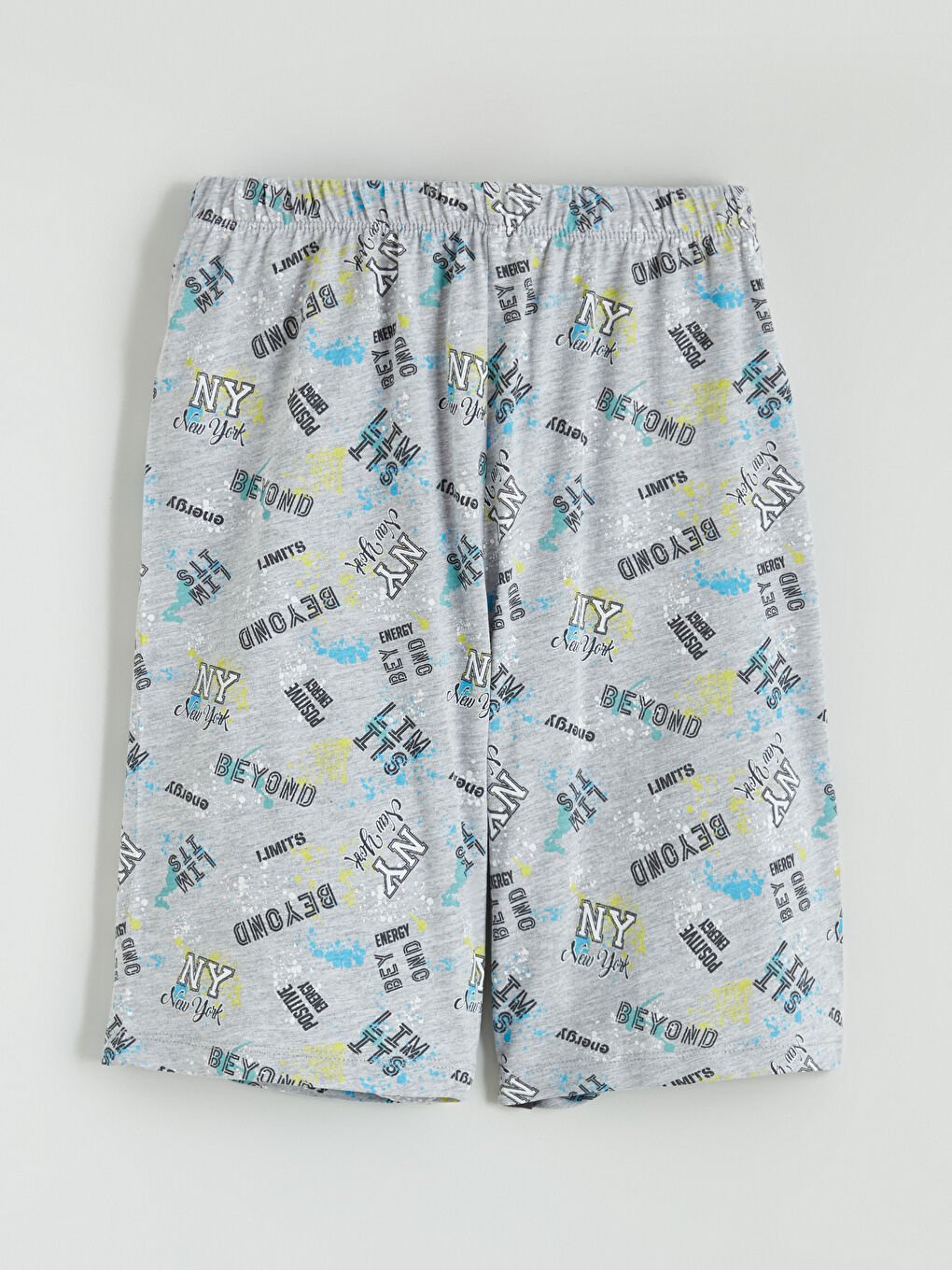 New York Printed Boys' Shortie Pyjama Set-4