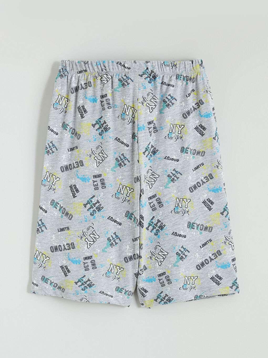 New York Printed Boys' Shortie Pyjama Set-6