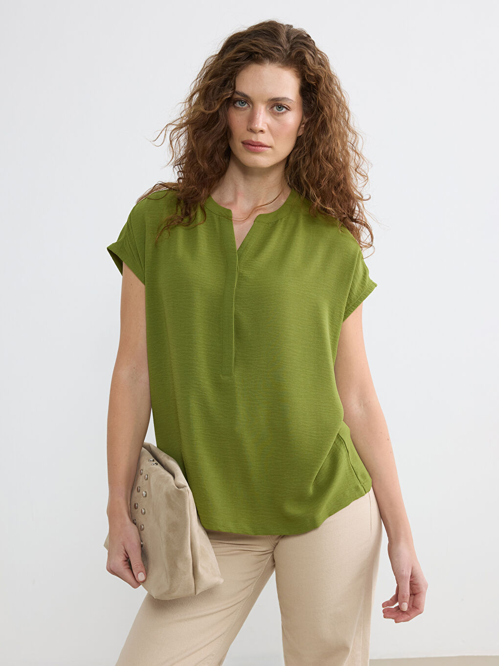 Woman GREEN Blouse