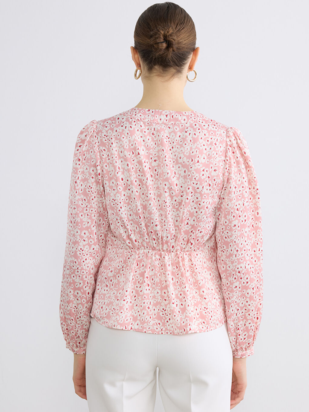 Woman PINK Blouse-3